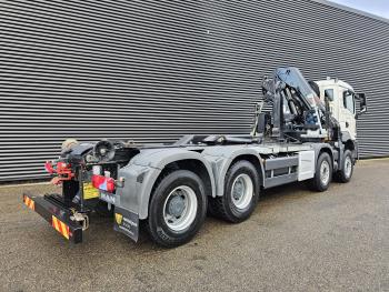 TGS 35.470 8X4 BB / HIAB CRANE + HOOKLIFT